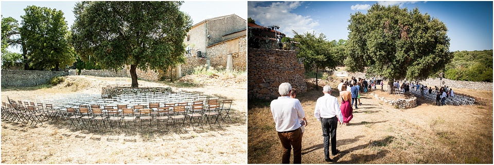 mariage château bas Aumelas